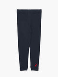 Polo Girls Victoria Full Length Legging In Navy