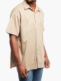 Jeep Mens Workshirt In Khaki