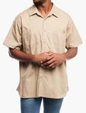 Jeep Mens Workshirt In Khaki