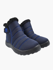 Pierre Cardin Kids Casey Quilted Navy/Blue Boot