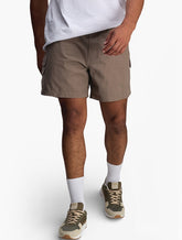 Jeep Fixed Waistband Moutain Shorts in Bark
