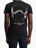 Hybrid Mens Premium Quote T-Shirt In Black & White