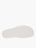 Diesel Unisex Mayemi Puf X Sandals In White & Black