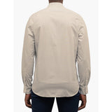 Polo Mens Long Sleeves Geo Printed Plain Shirt In Fatigue