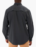 Jeep Mens Tech Utility Shirt In Charcoal