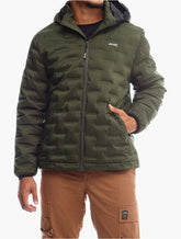 Jeep Hero Puffer Jacket in Olive