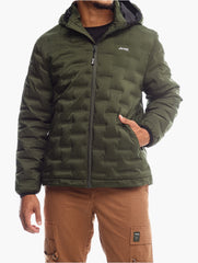 Jeep Hero Puffer Jacket in Olive