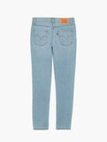 Levis Girls Super Skinny Jean In Light Bue