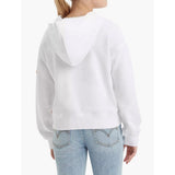 Levi's Girls Hibiscus Hoodie Bright White