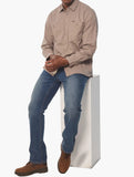 Jeep M Workshirt Short Sleeve Shirt Khaki