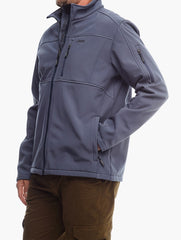 Jeep Mens Core Softshell Jacket Grey