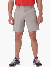 Jeep Fixed Waistband Moutain Shorts in Khaki