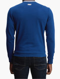 Pony Mens 80's Style Crew Neck Sweatshirt In Blue