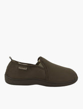 Hush Puppies Chris Mens Dark Green Slippers