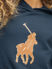 Polo 0042267 Girls Naomi Hooded Ls Sweater Dress