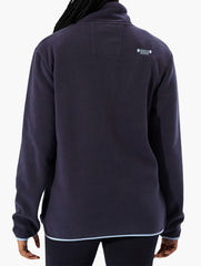 Jeep Ladies Polar Fleece Crew Sweater Navy