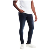 Guess Mens Delta Skinny Jeans In Dark Wash