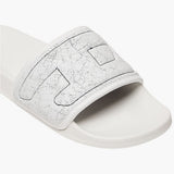 Diesel Unisex Mayemi Puf X Sandals In White & Black
