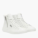 Diesel Mens Athos Mid Sneakers In White