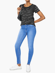 Sissyboy Ladies Axel Bumbooster Skinny Jeans In Blue