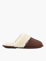 Hush Puppies Aaron Mens Mule Slippers Brown