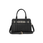 Guess Womens Lisbeth Satchel In Black