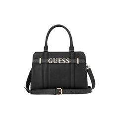 Guess Womens Lisbeth Satchel In Black
