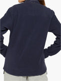 Jeep Womens Zip Through Polar Fleece Jacket In Navy