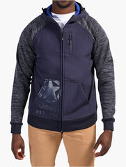 Jeep M Cut & Sew Softshell Jacket Navy