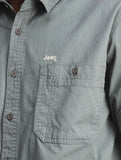 Jeep M Workshirt Short Sleeve Shirt Olive