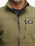 Jeep Mens Softshell Gilet Olive