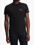 Hybrid Mens Premium Quote T-Shirt In Black & White
