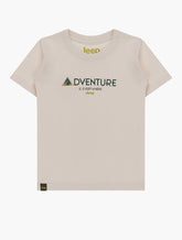 Jeep Boys Adventure T-Shirt In Khaki