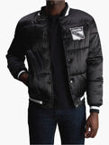 Starter Mens College Jacket 2 In Navy & White