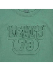 Levis Boys Embossed Levis T-Shirt In Green