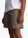 Jeep Fixed Waistband Moutain Shorts in Bark