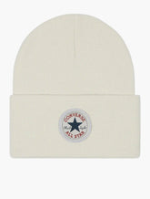 Converse Unisex Chuck Taylor All Star Patch Beanie In Egret
