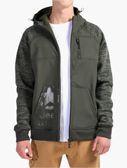 Jeep M Cut & Sew Softshell Jacket Olive