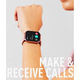 Reflex Active Pink Case Silicone Active Watch In Pink