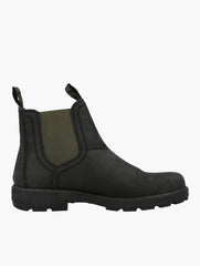Jeep Mens Black/Olive Quad Boots