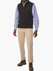 Jeep Mens Softshell Gilet Black