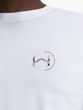 Hybrid Mens Premium Quote T-Shirt In White
