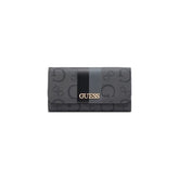Guess Womens Wester Slim Clutch In Charcoal