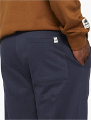Jeep Mens Fleece Joggers In Navy