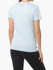 Jeep Womens L-Iconic Fashion Star Logo T-Shirt Blue