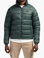 Jeep Mens Core Puffer Jacket Green