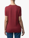 Polo Womens Anele Embelished T-Shirt In Chilli Red