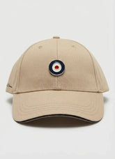 Ben Sherman Mens Targy Metal Badge Cap In Cornstalk