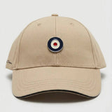 Ben Sherman Mens Targy Metal Badge Cap In Cornstalk