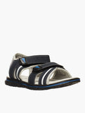 Hush Puppie Kids Hpi00003 Steve Qtr Strap Navy/Grey